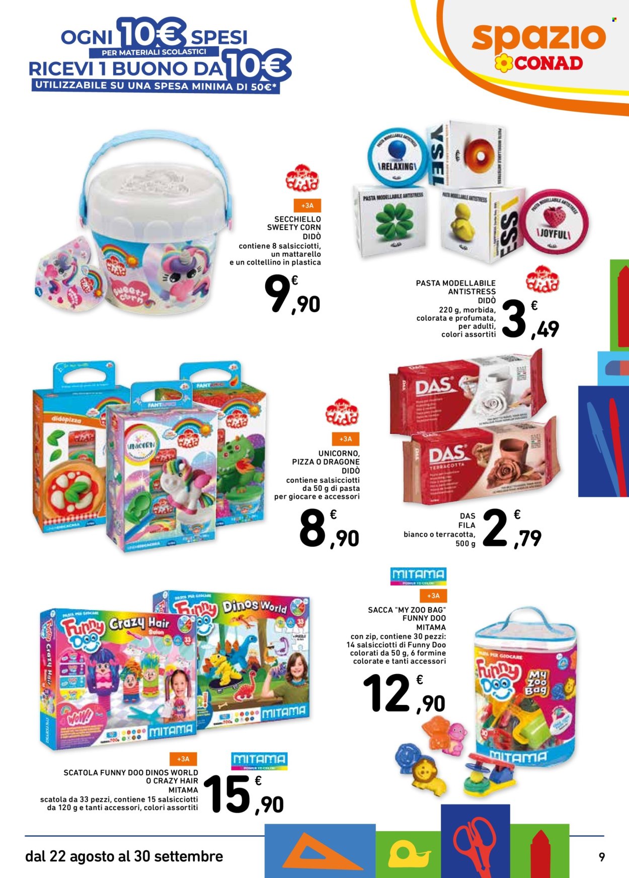 Volantino Spazio Conad - 22/8/2025 - 30/9/2025. Pagina 9