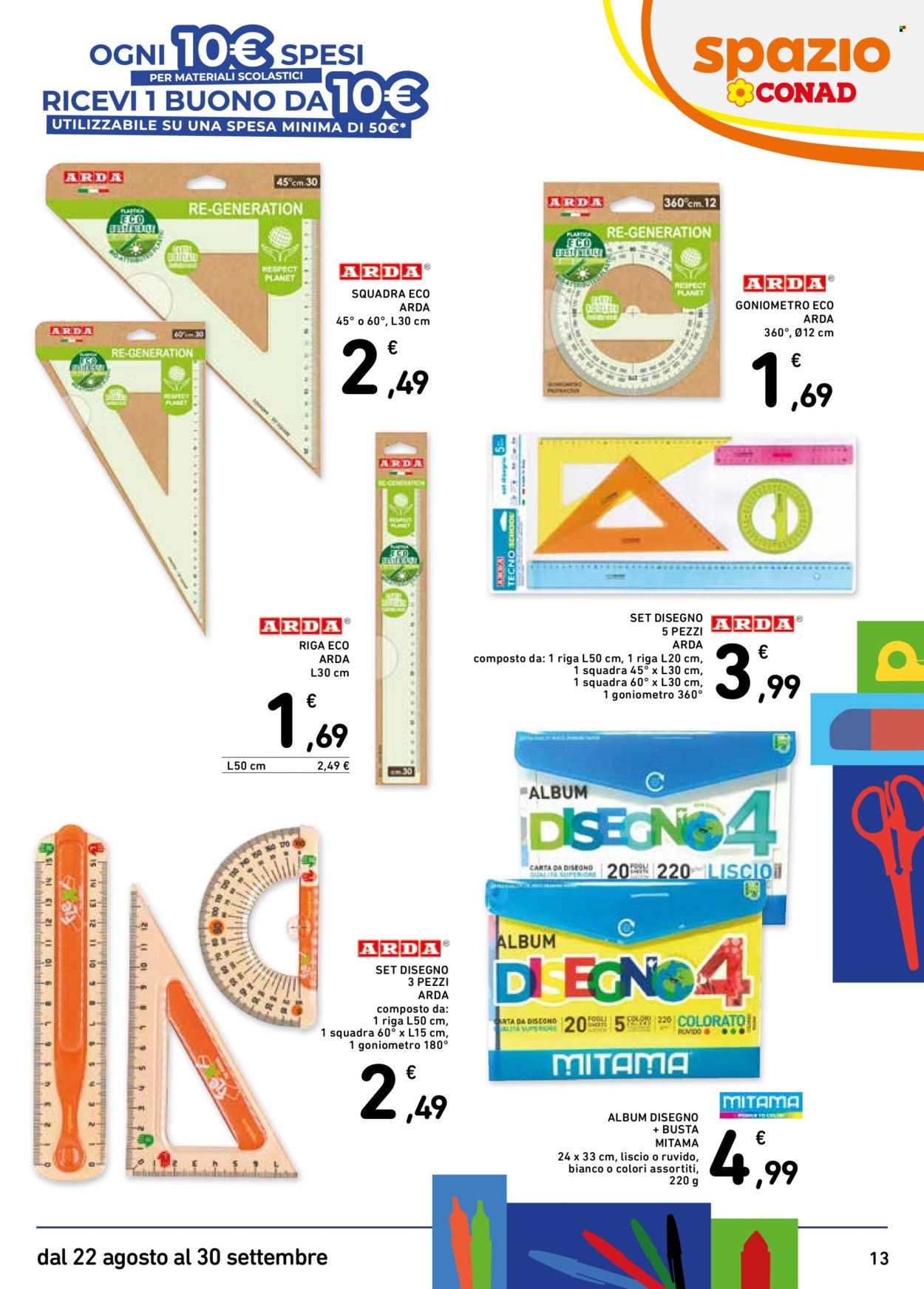 Volantino Spazio Conad - 22/8/2025 - 30/9/2025. Pagina 13
