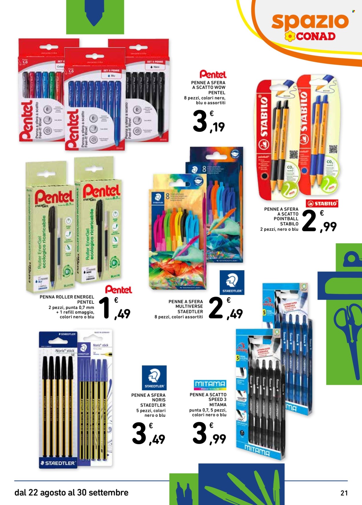 Volantino Spazio Conad - 22/8/2025 - 30/9/2025. Pagina 21