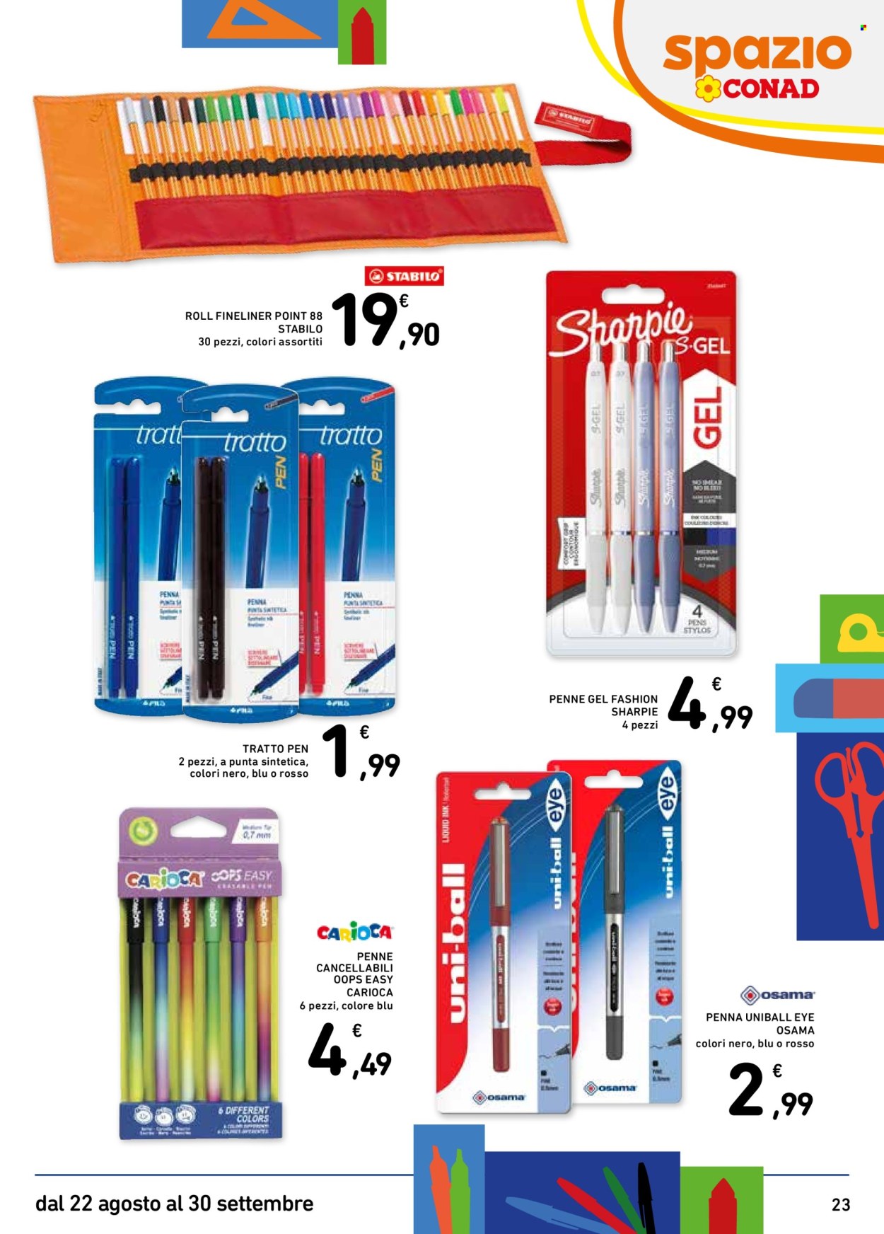 Volantino Spazio Conad - 22/8/2025 - 30/9/2025. Pagina 23