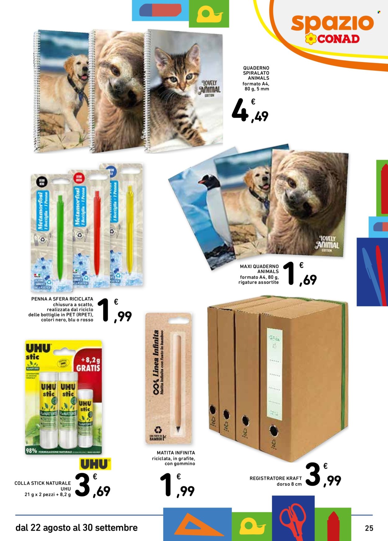 Volantino Spazio Conad - 22/8/2025 - 30/9/2025. Pagina 25