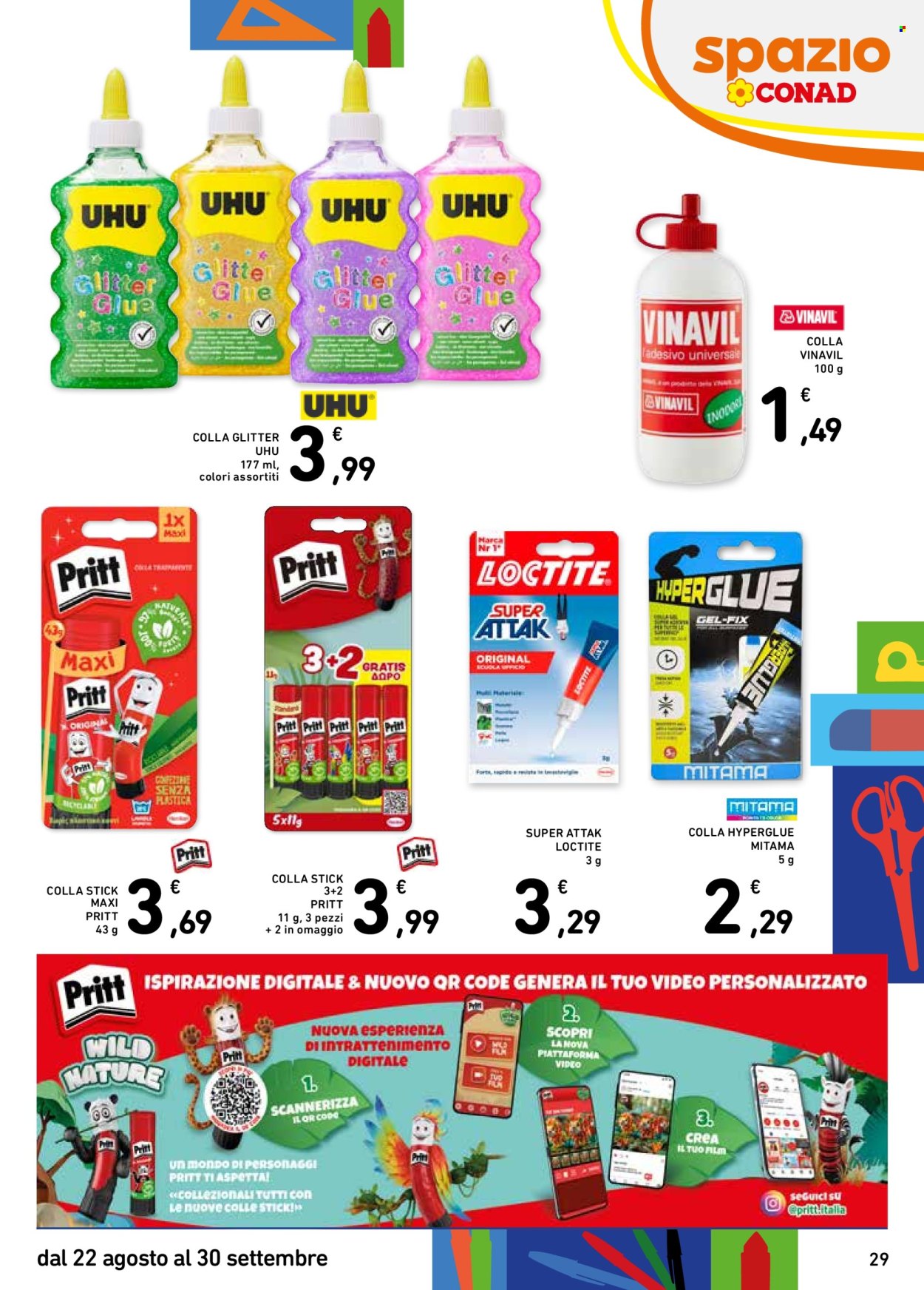 Volantino Spazio Conad - 22/8/2025 - 30/9/2025. Pagina 29