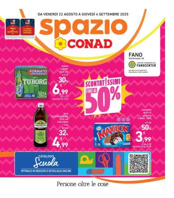 Volantino Spazio Conad - 22/8/2025 - 4/9/2025.
