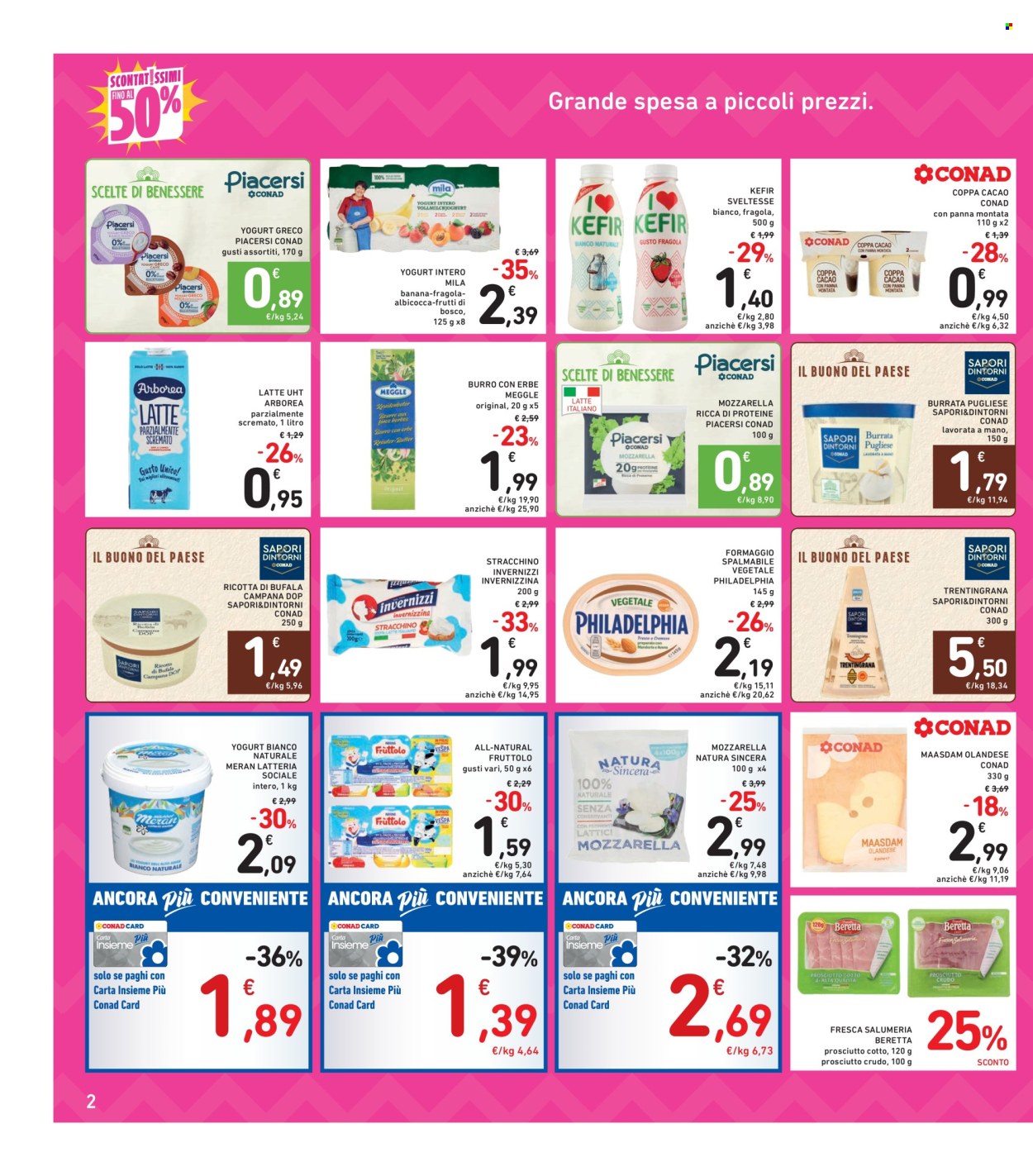 Volantino Spazio Conad - 22/8/2025 - 4/9/2025. Pagina 2
