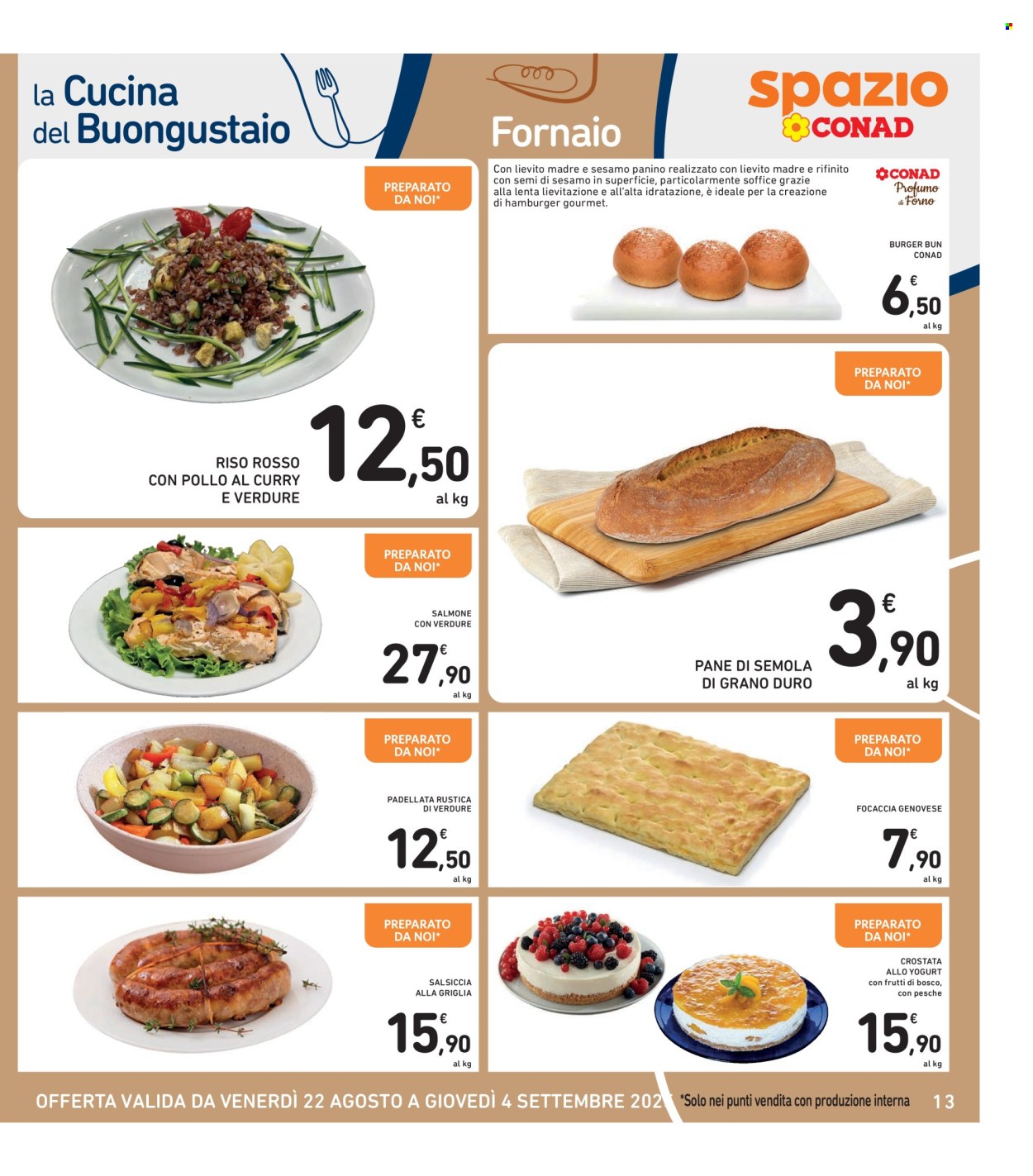 Volantino Spazio Conad - 22/8/2025 - 4/9/2025. Pagina 13