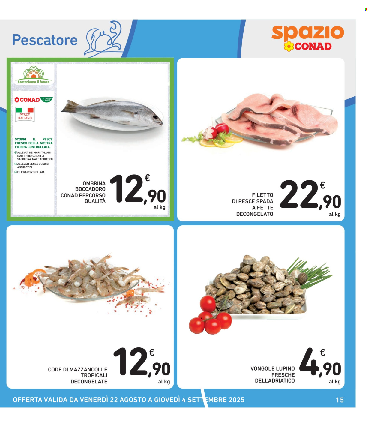 Volantino Spazio Conad - 22/8/2025 - 4/9/2025. Pagina 15