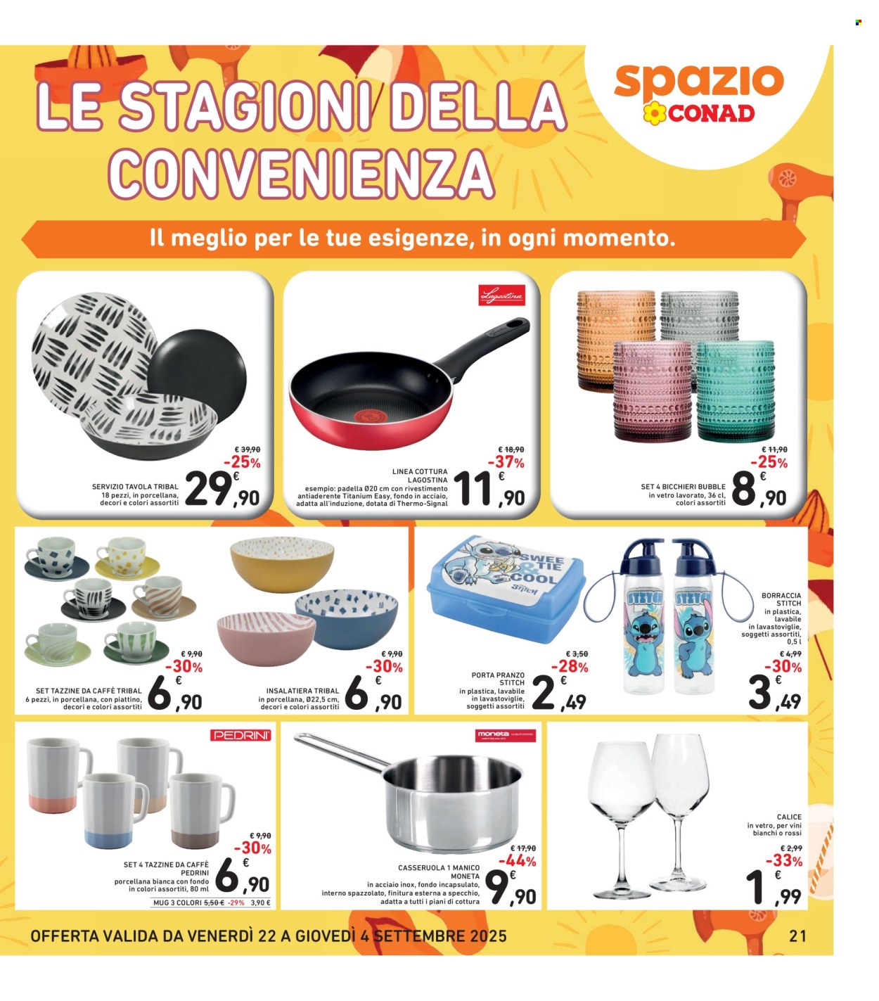 Volantino Spazio Conad - 22/8/2025 - 4/9/2025. Pagina 21
