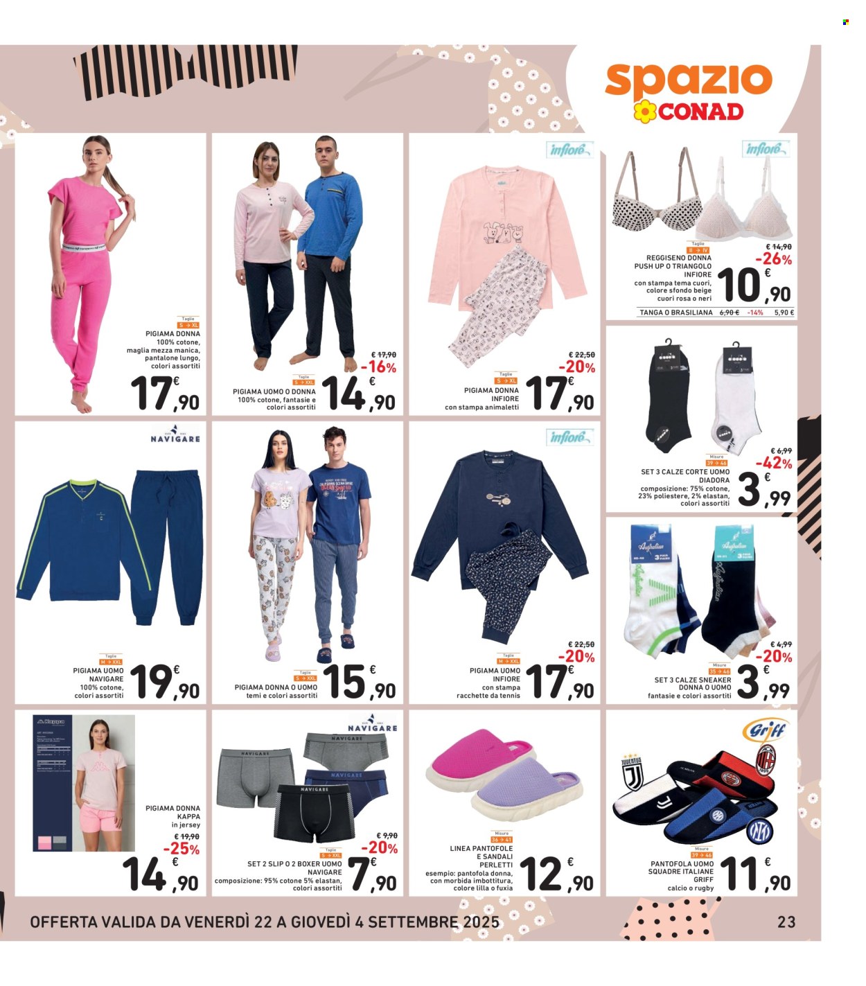 Volantino Spazio Conad - 22/8/2025 - 4/9/2025. Pagina 23