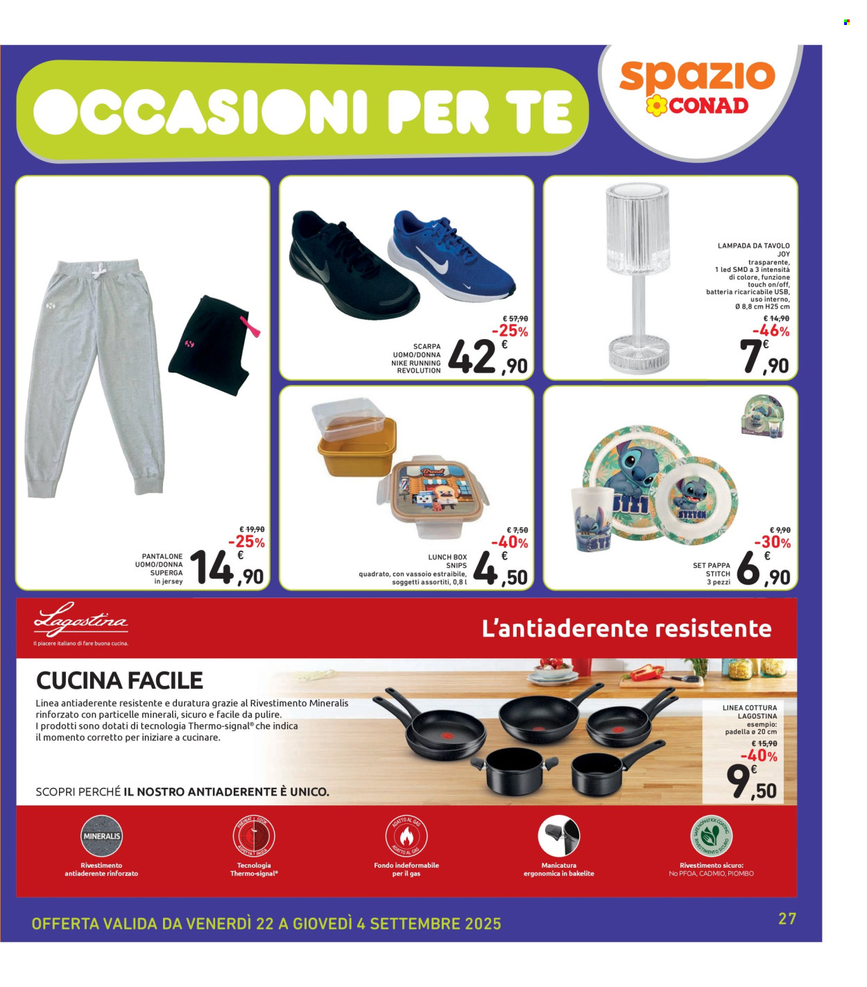 Volantino Spazio Conad - 22/8/2025 - 4/9/2025. Pagina 27