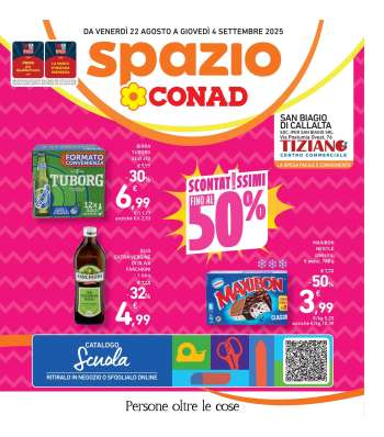 Volantino Spazio Conad - 22/8/2025 - 4/9/2025.