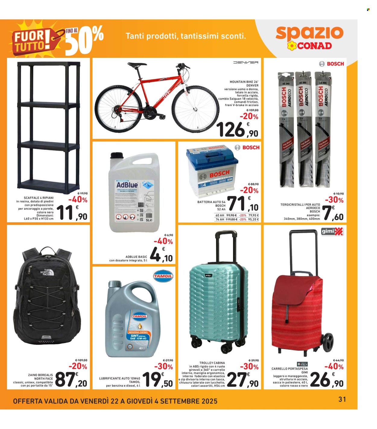 Volantino Spazio Conad - 22/8/2025 - 4/9/2025. Pagina 31