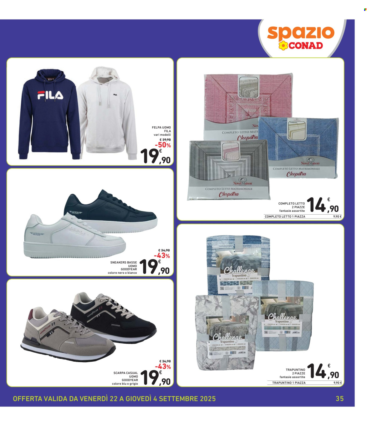 Volantino Spazio Conad - 22/8/2025 - 4/9/2025. Pagina 35
