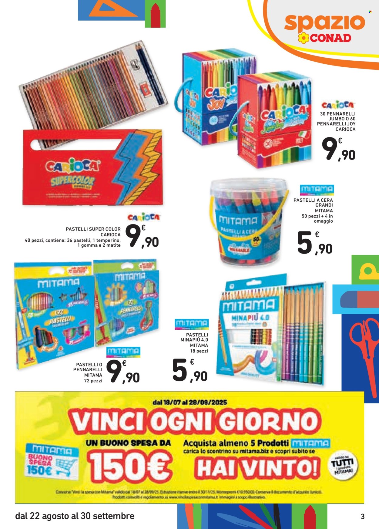 Volantino Spazio Conad - 22/8/2025 - 30/9/2025. Pagina 3
