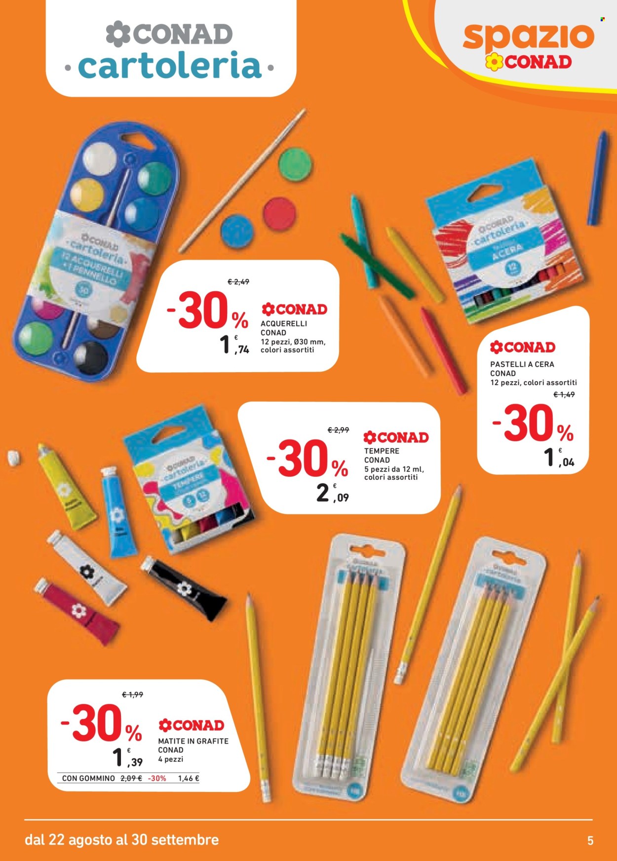 Volantino Spazio Conad - 22/8/2025 - 30/9/2025. Pagina 5