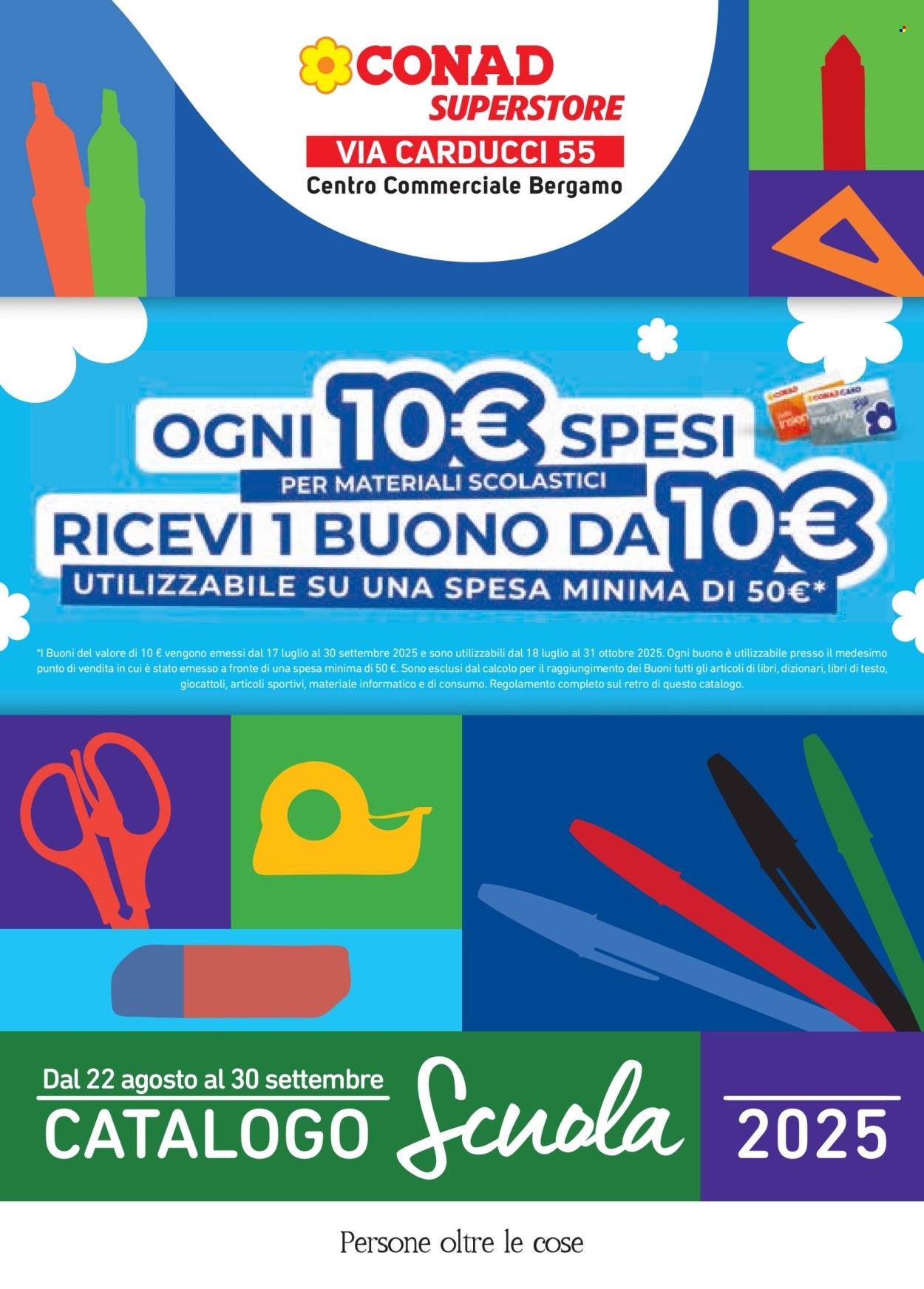 Volantino Conad Superstore - 22/8/2025 - 30/9/2025. Pagina 1