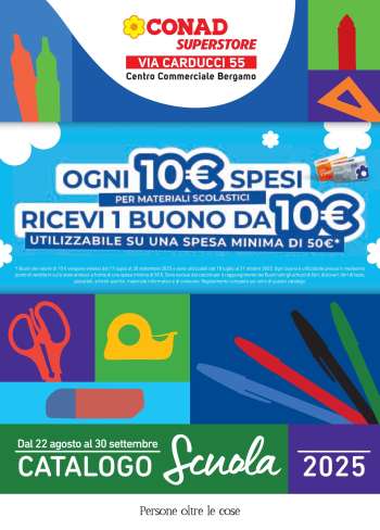 Volantino Conad Superstore - 22/8/2025 - 30/9/2025.