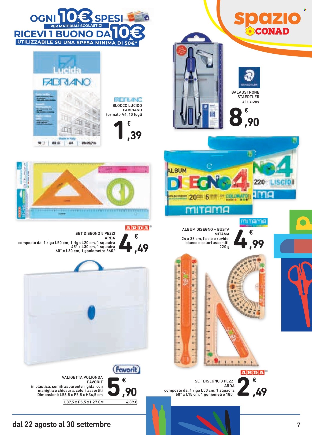 Volantino Spazio Conad - 22/8/2025 - 30/9/2025. Pagina 7