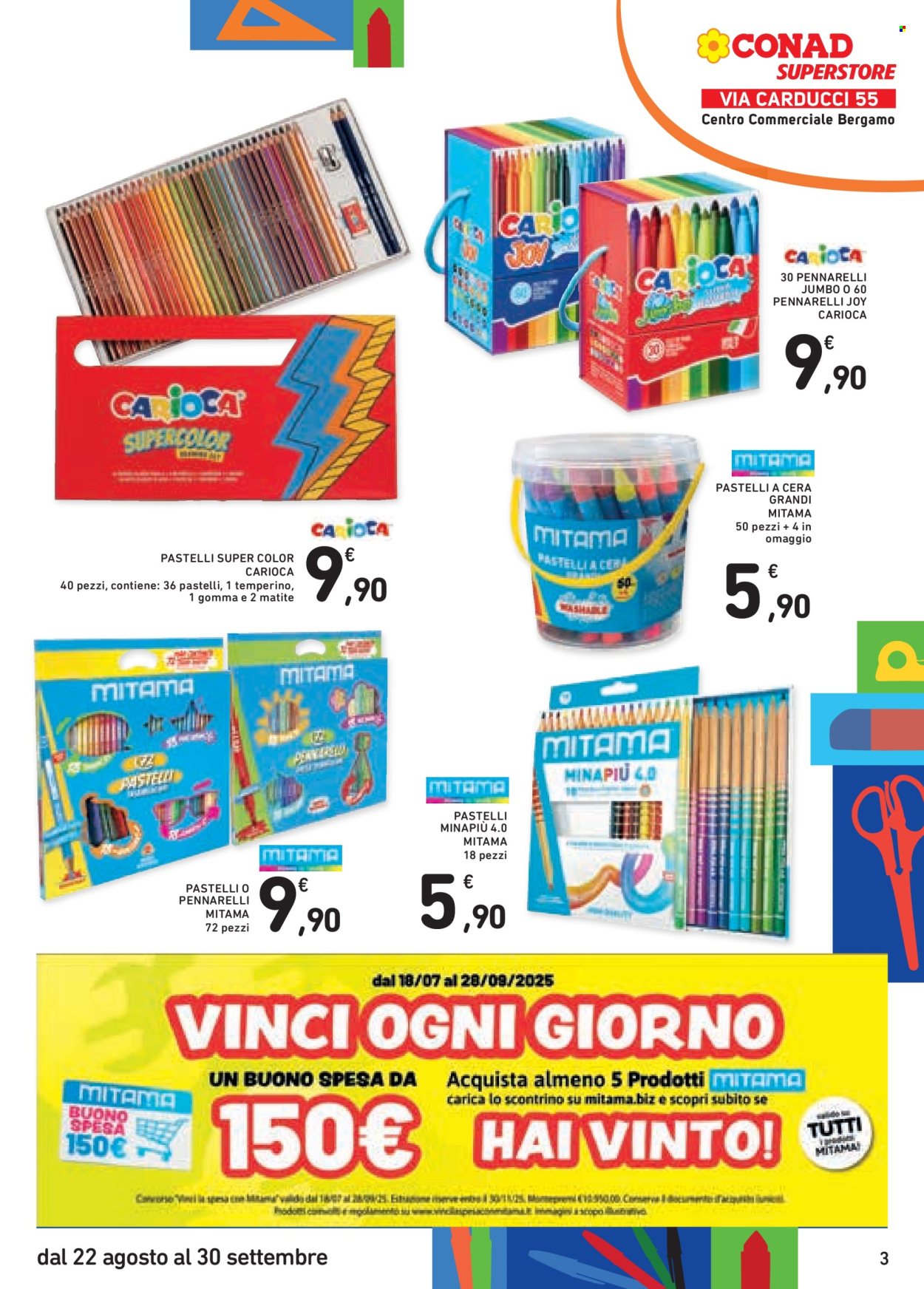 Volantino Conad Superstore - 22/8/2025 - 30/9/2025. Pagina 3