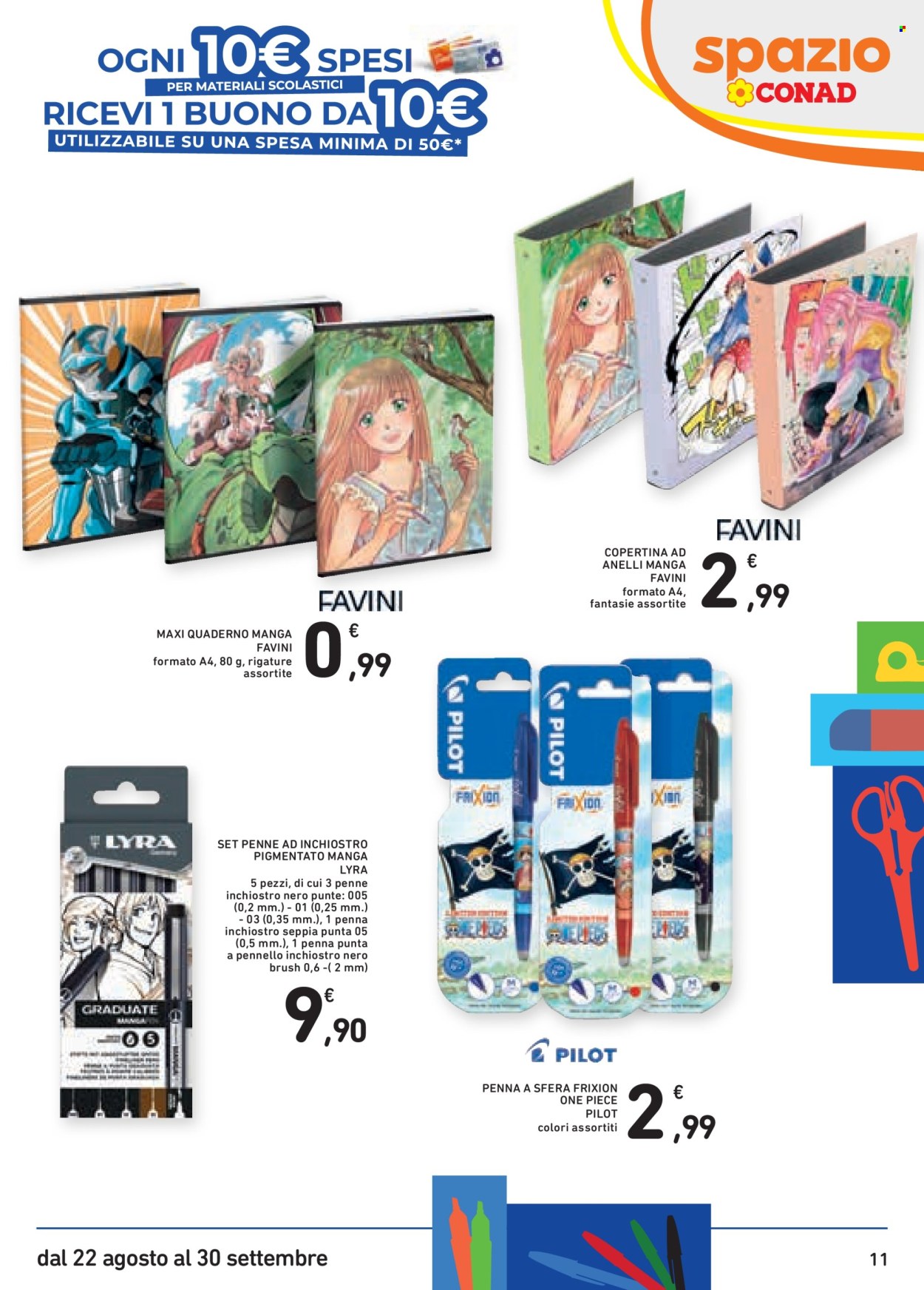 Volantino Spazio Conad - 22/8/2025 - 30/9/2025. Pagina 11