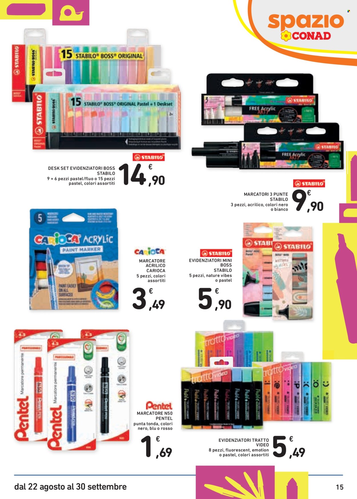 Volantino Spazio Conad - 22/8/2025 - 30/9/2025. Pagina 15