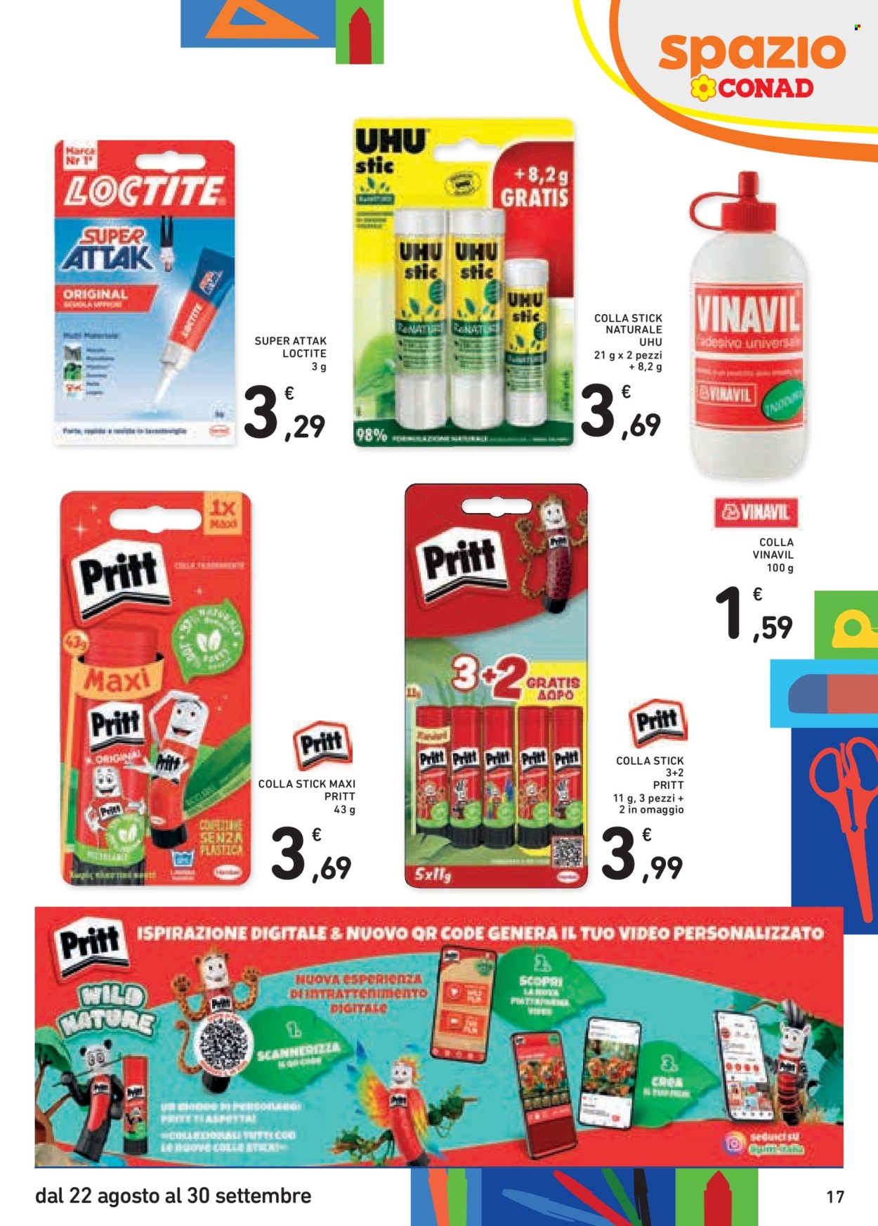 Volantino Spazio Conad - 22/8/2025 - 30/9/2025. Pagina 17