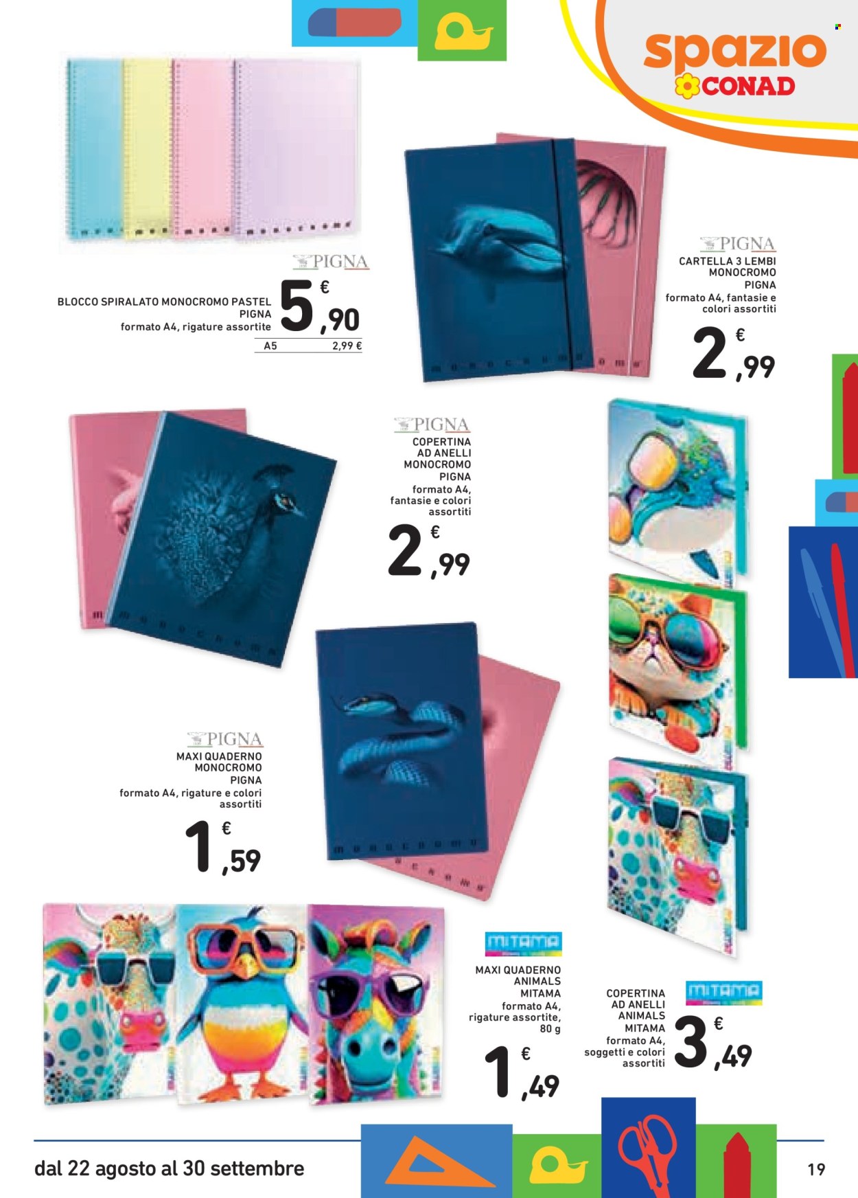 Volantino Spazio Conad - 22/8/2025 - 30/9/2025. Pagina 19