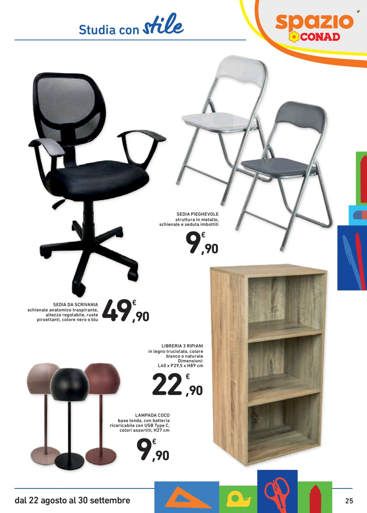 Volantino Spazio Conad - 22/8/2025 - 30/9/2025. Pagina 25