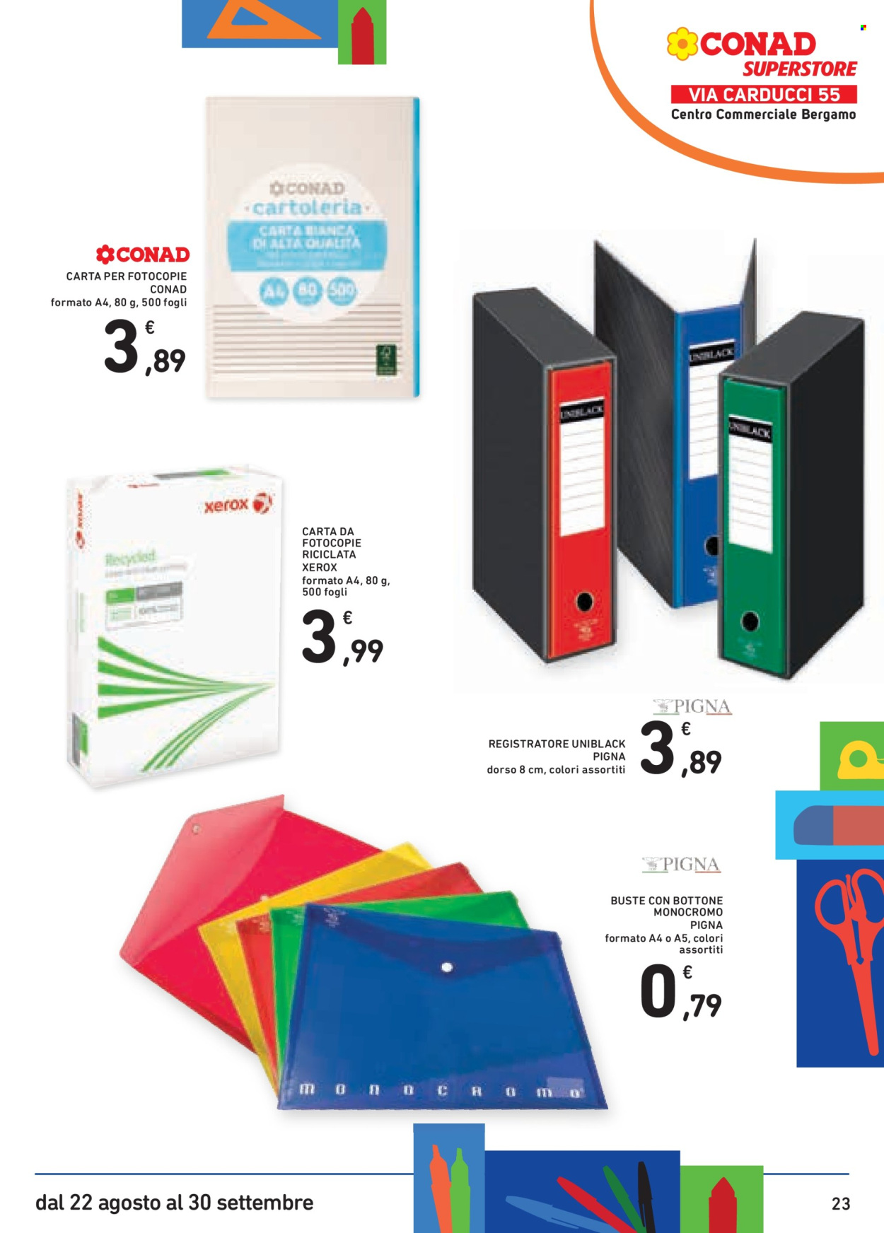 Volantino Conad Superstore - 22/8/2025 - 30/9/2025. Pagina 23
