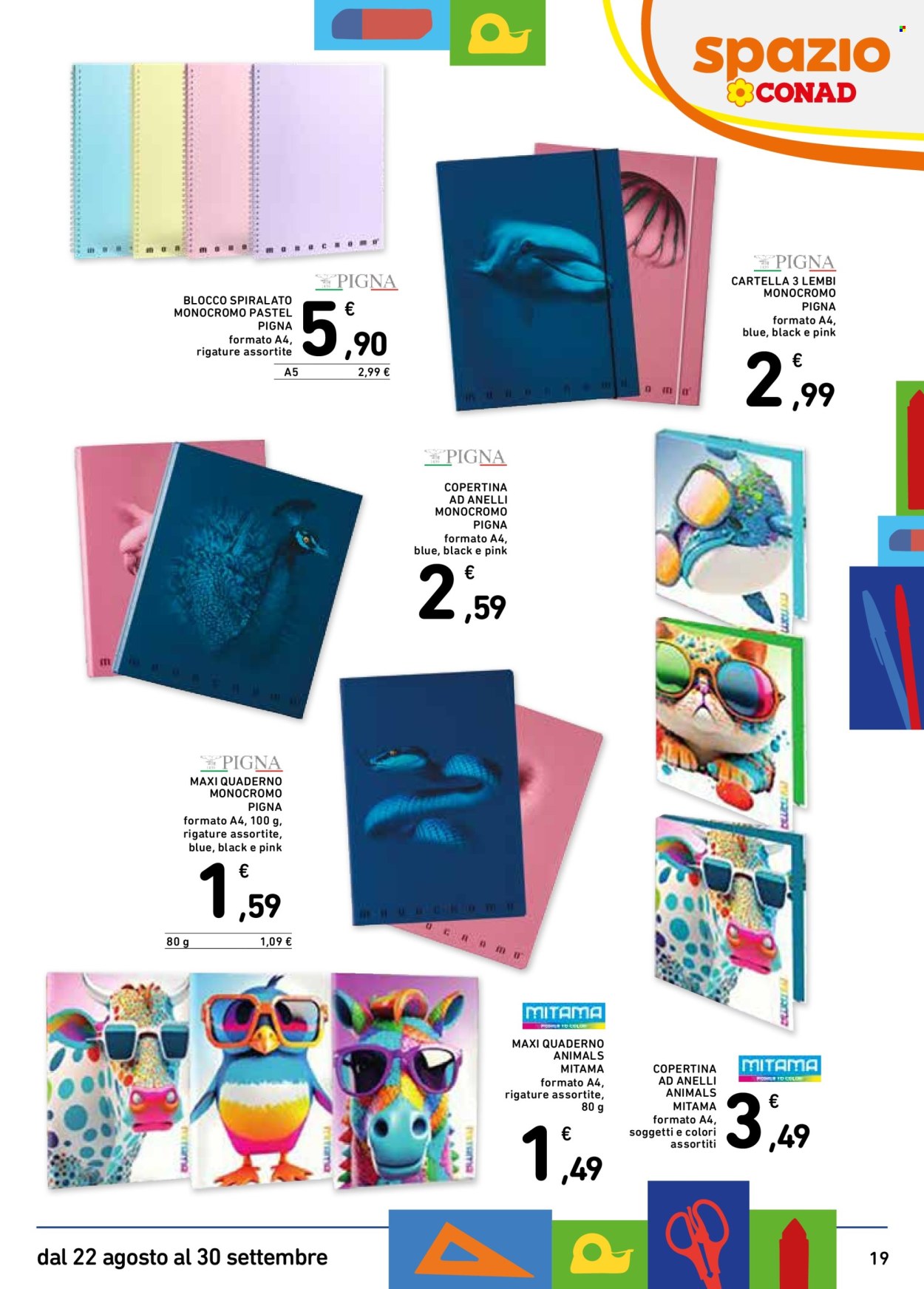 Volantino Spazio Conad - 22/8/2025 - 30/9/2025. Pagina 19