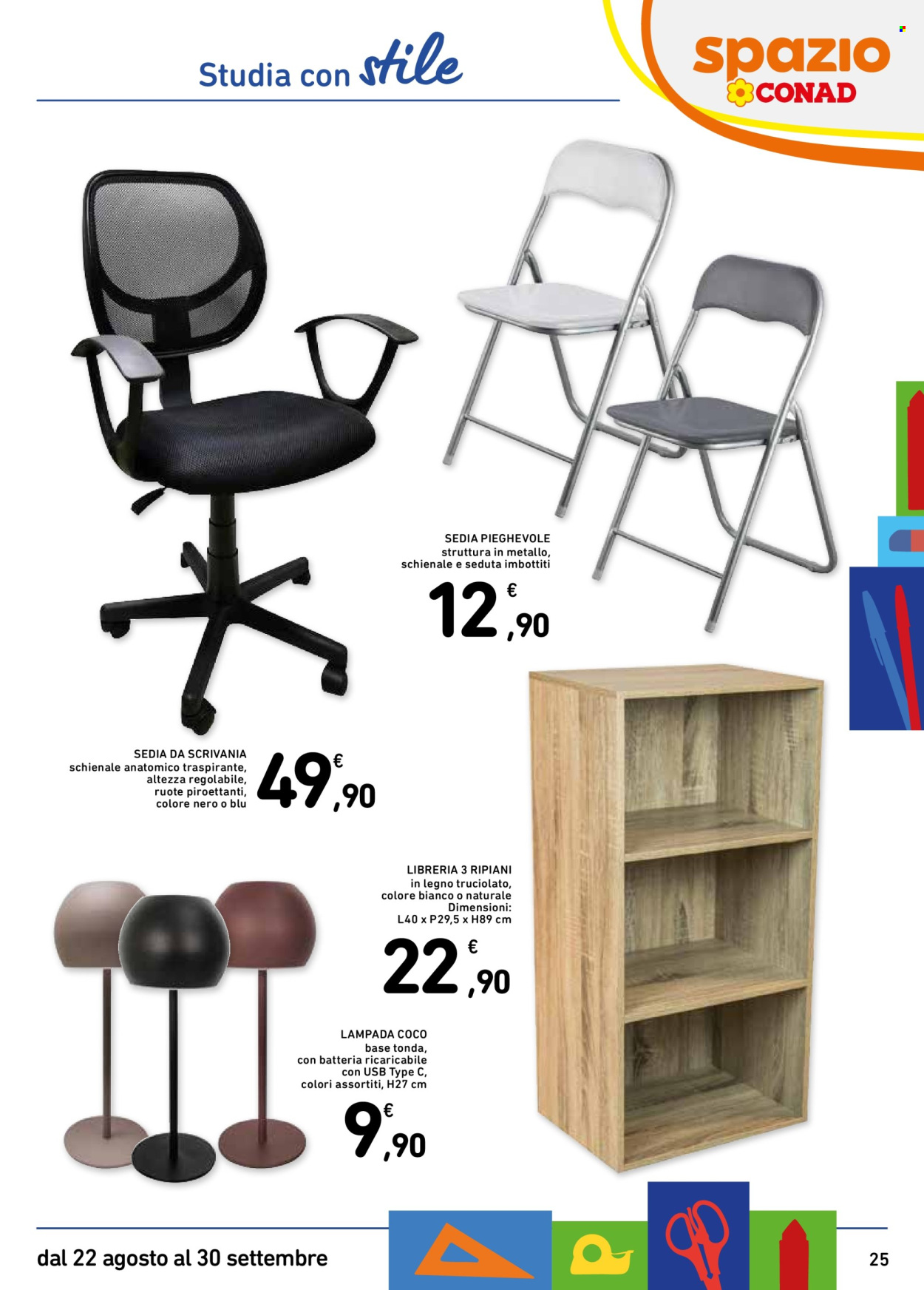 Volantino Spazio Conad - 22/8/2025 - 30/9/2025. Pagina 25