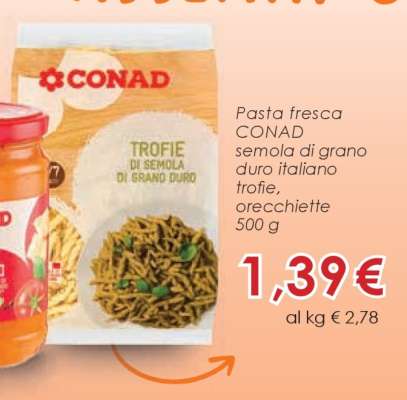 CONAD Trofie di semola di grano duro