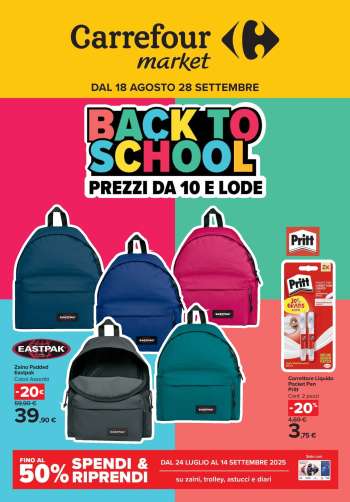 Volantino Carrefour - 18/8/2025 - 28/9/2025.