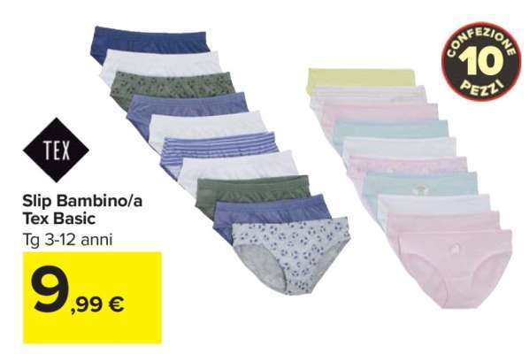 Slip Bambino/a Tex Basic