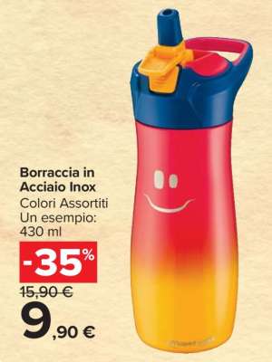 Borraccia in Acciaio Inox