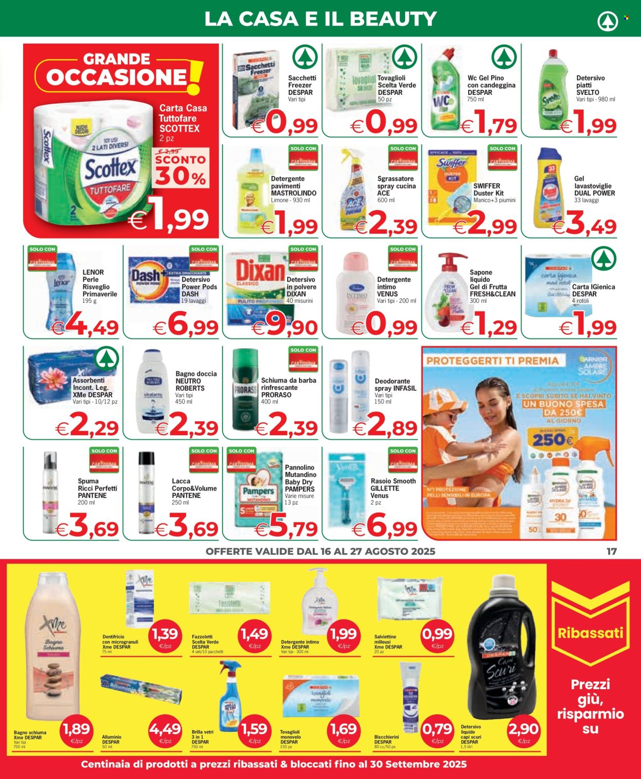 Volantino Despar - 16/8/2025 - 27/8/2025. Pagina 17
