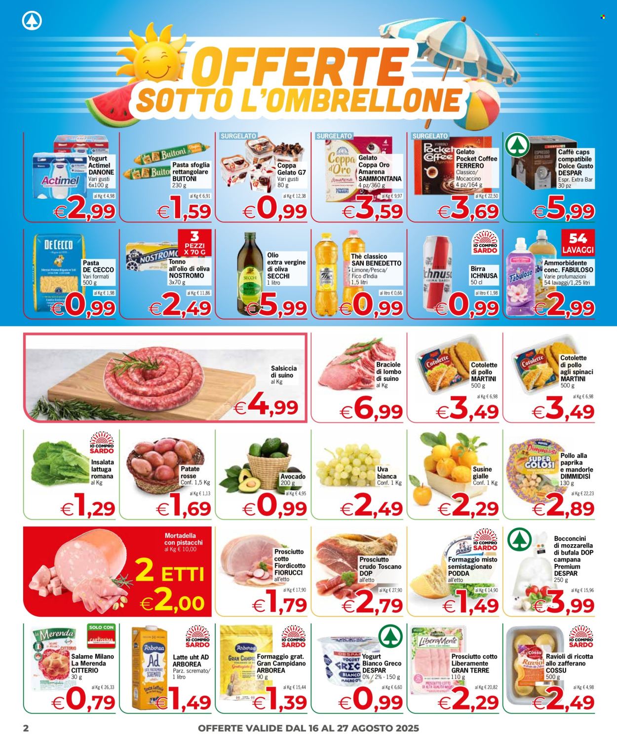 Volantino Despar - 16/8/2025 - 27/8/2025. Pagina 2