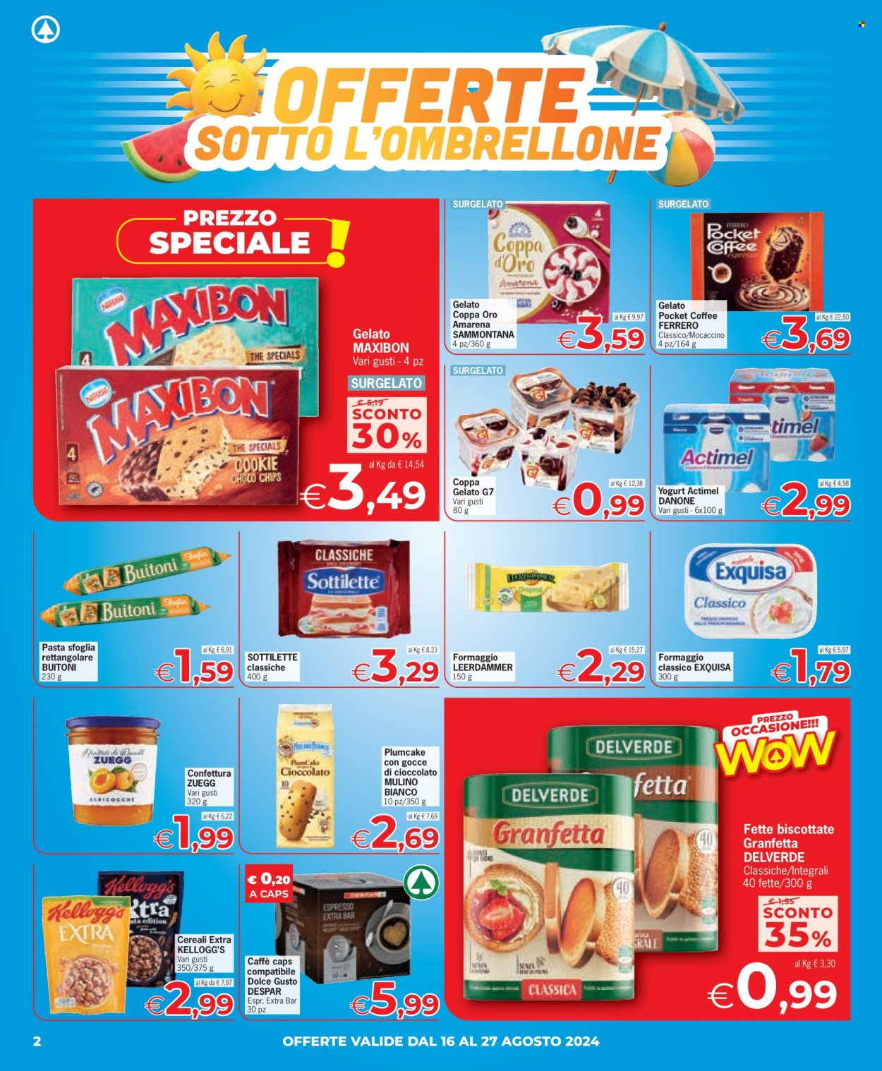 Volantino Eurospar - 16/8/2025 - 27/8/2025. Pagina 2