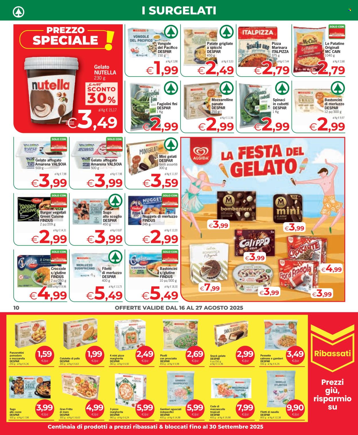 Volantino Eurospar - 16/8/2025 - 27/8/2025. Pagina 10