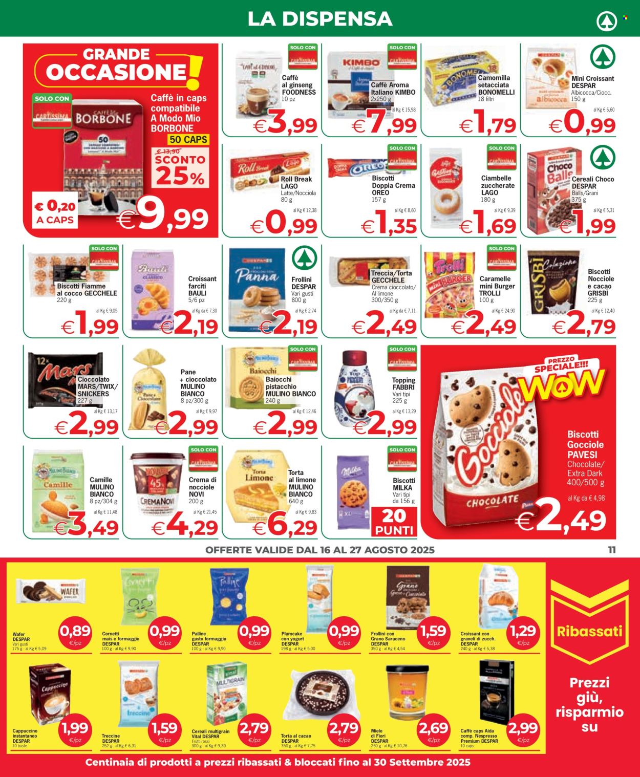 Volantino Eurospar - 16/8/2025 - 27/8/2025. Pagina 11