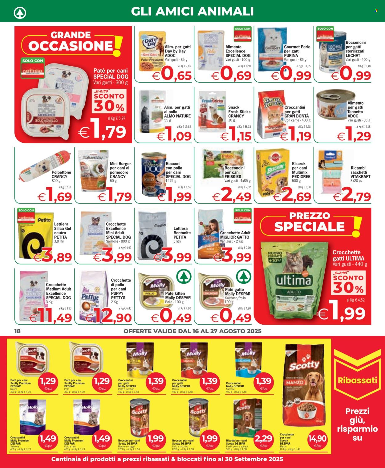 Volantino Eurospar - 16/8/2025 - 27/8/2025. Pagina 18