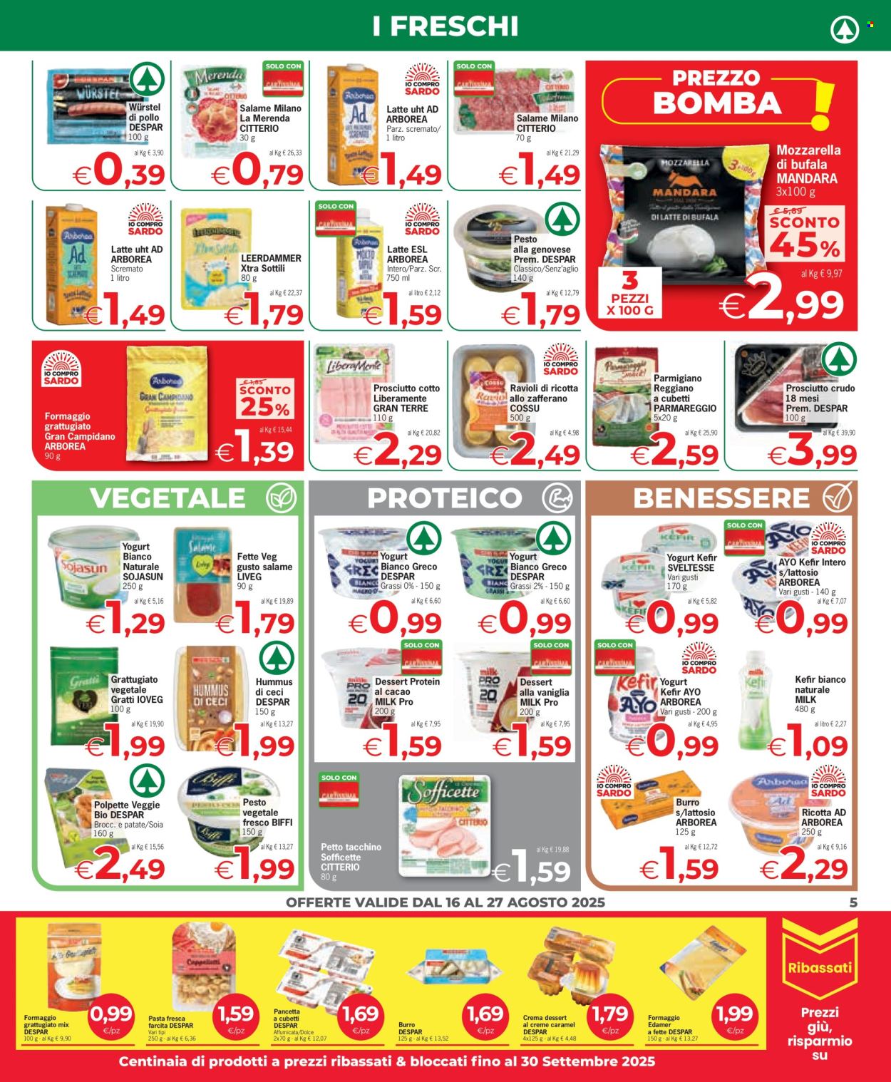 Volantino Eurospar - 16/8/2025 - 27/8/2025. Pagina 5