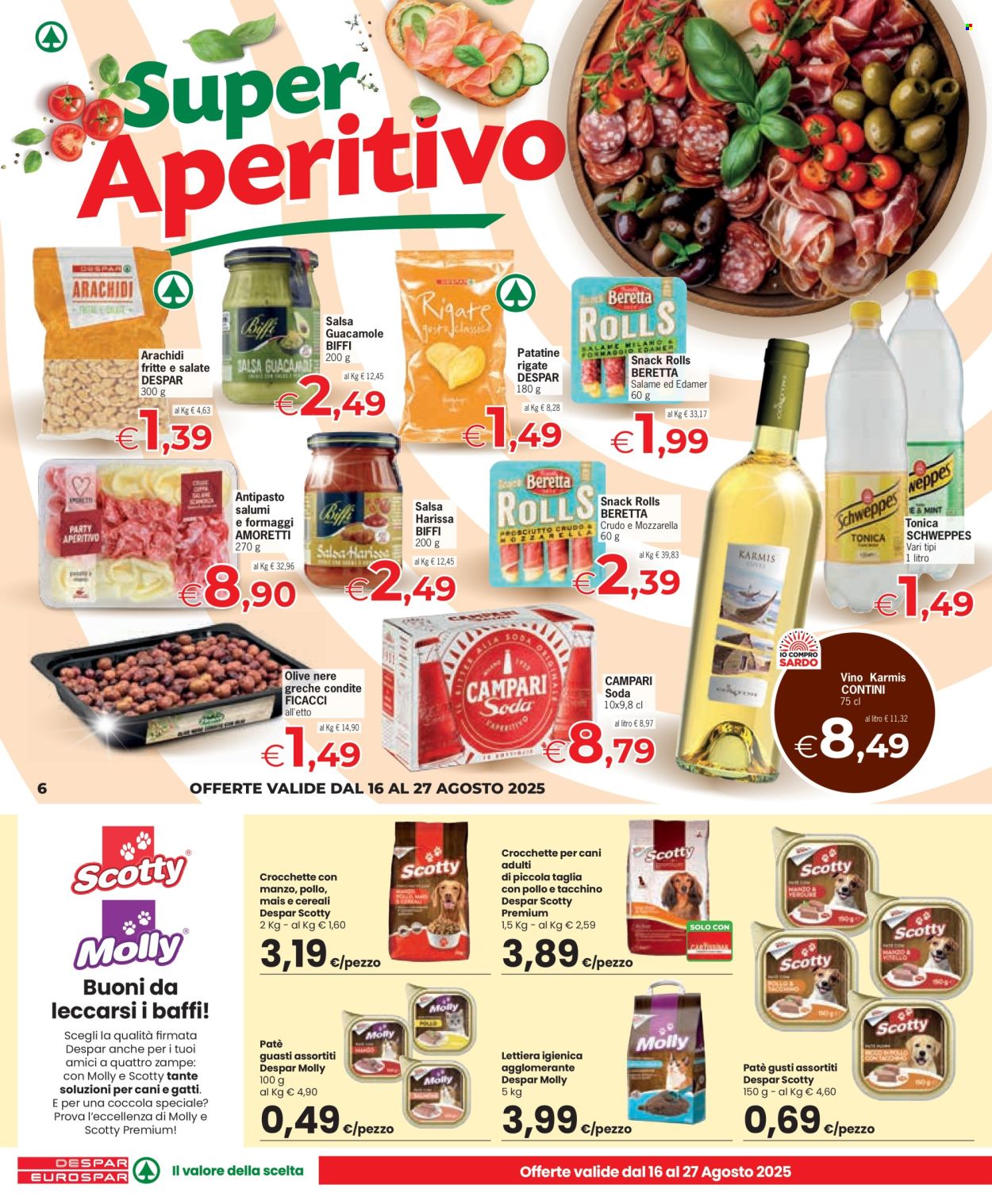 Volantino Eurospar - 16/8/2025 - 27/8/2025. Pagina 6