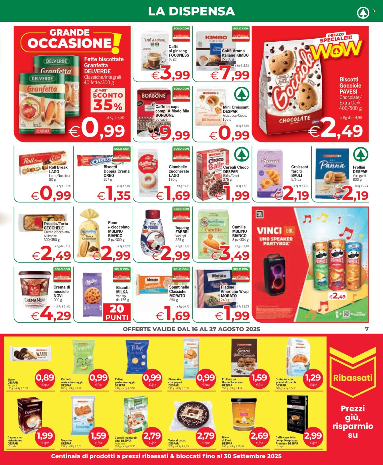 Volantino Eurospar - 16/8/2025 - 27/8/2025. Pagina 7