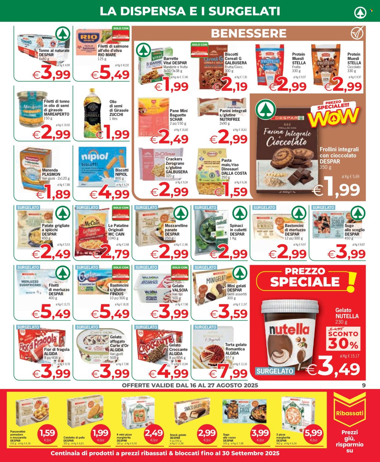 Volantino Eurospar - 16/8/2025 - 27/8/2025. Pagina 9