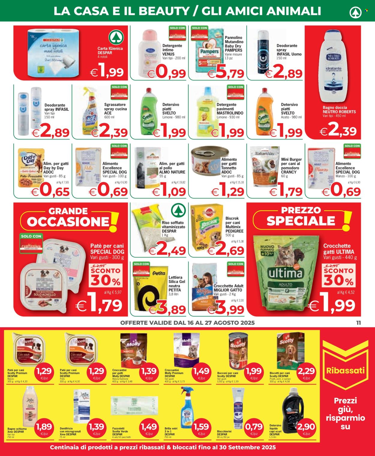Volantino Eurospar - 16/8/2025 - 27/8/2025. Pagina 11