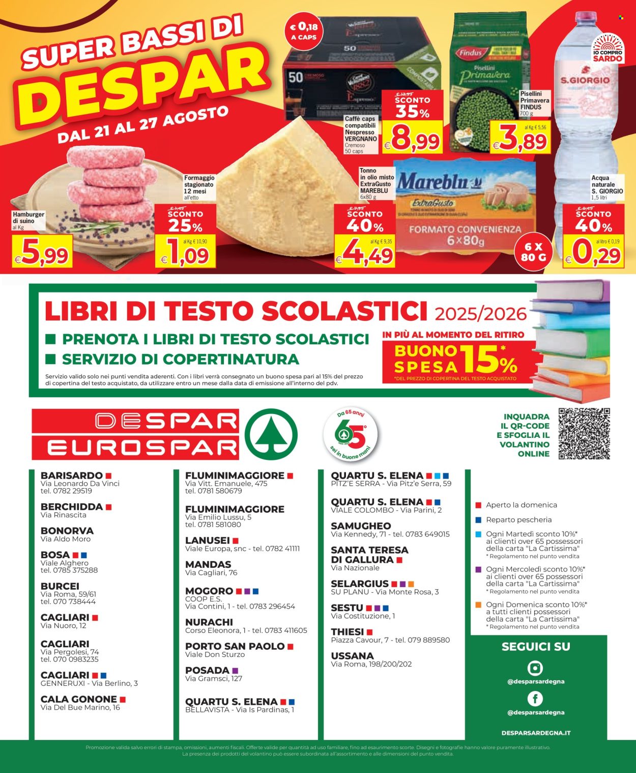 Volantino Eurospar - 16/8/2025 - 27/8/2025. Pagina 12