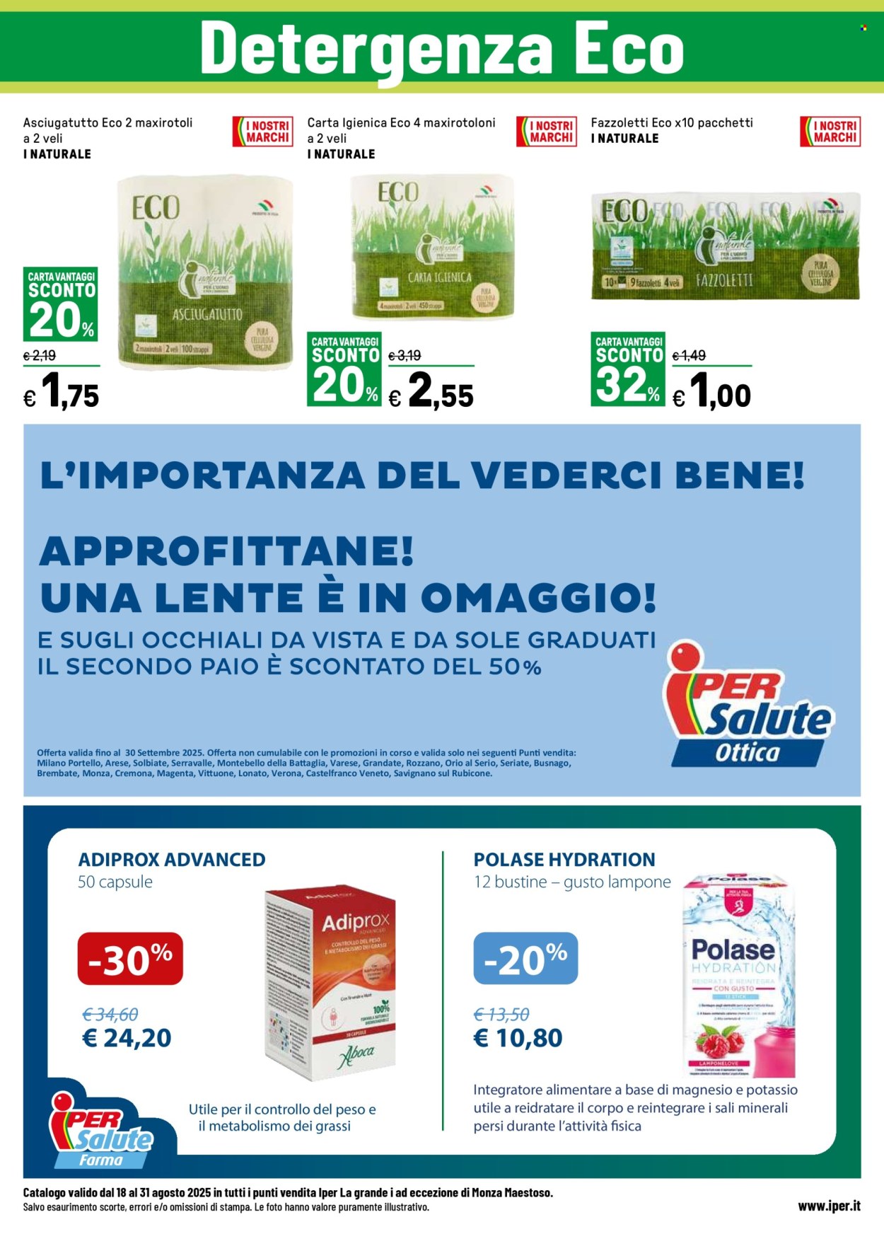 Volantino Iper, La grande i - 18/8/2025 - 31/8/2025. Pagina 23