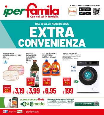 Volantino Famila - 18/8/2025 - 27/8/2025.