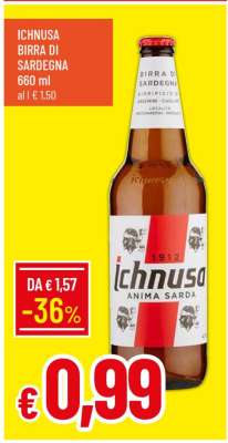 ICHNUSA BIRRA DI SARDEGNA