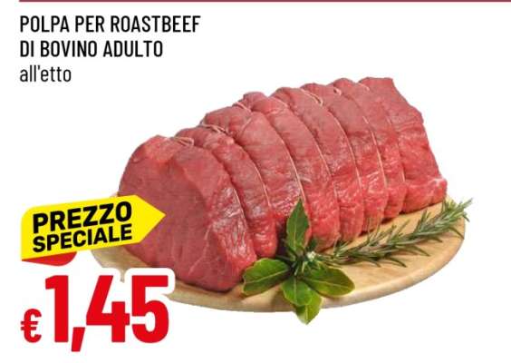 POLPA PER ROASTBEEF DI BOVINO ADULTO